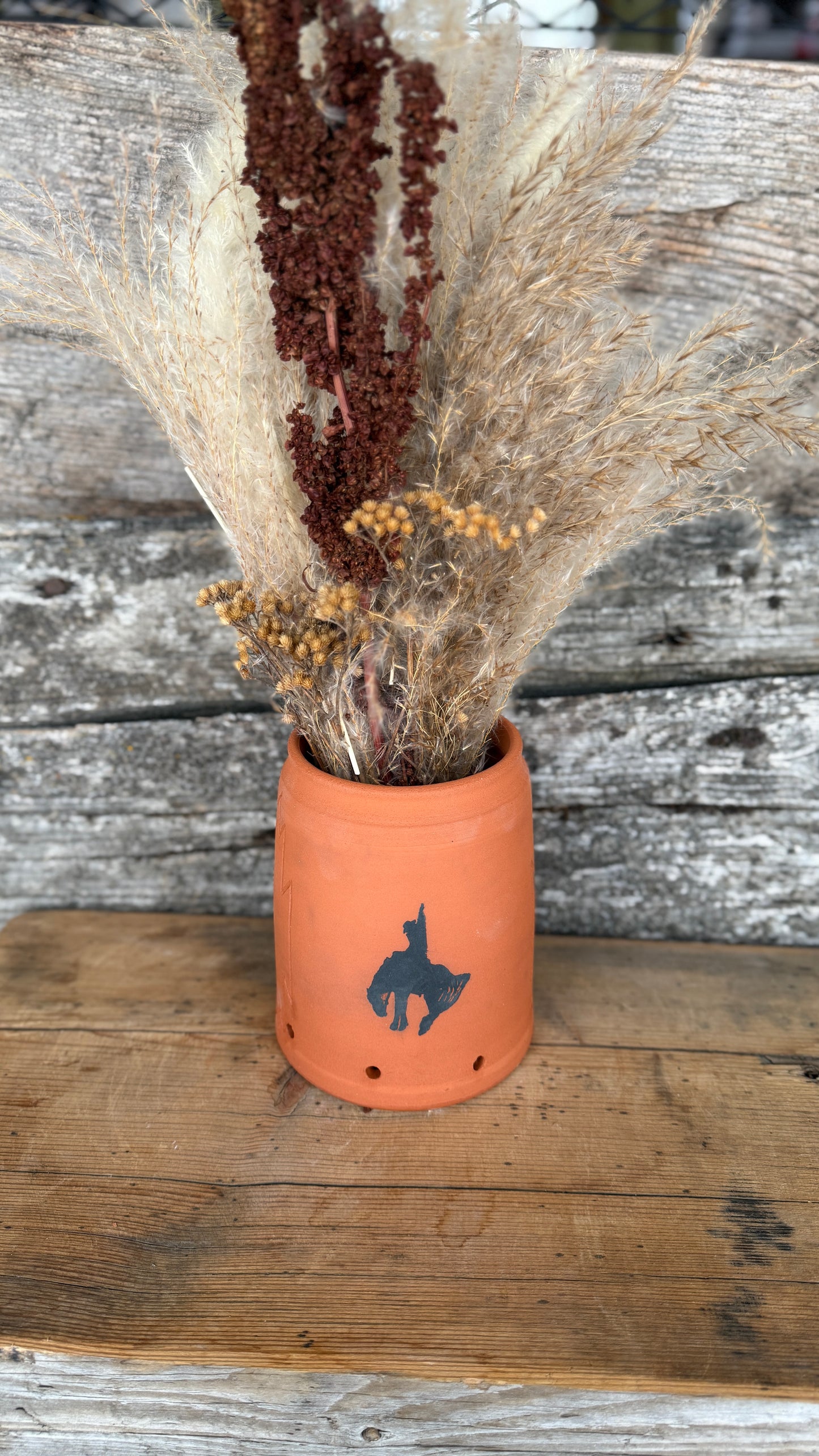 Garlic Keeper and Garlic Grate Plate - Bronc and Prickly Pear