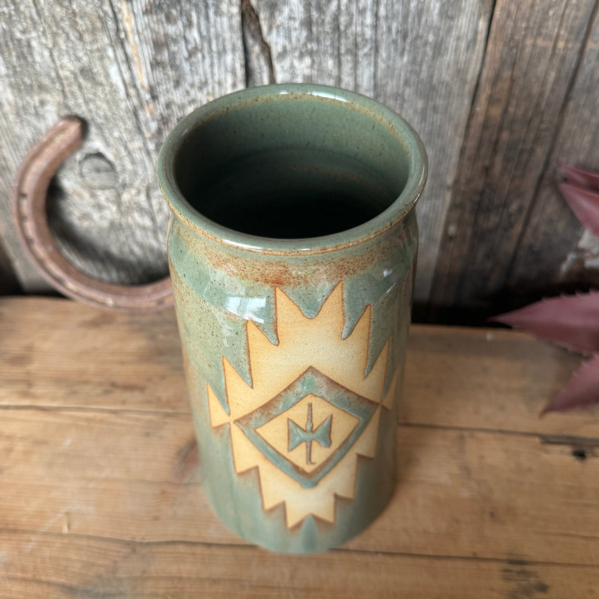 Vase Sagebrush Southwestern