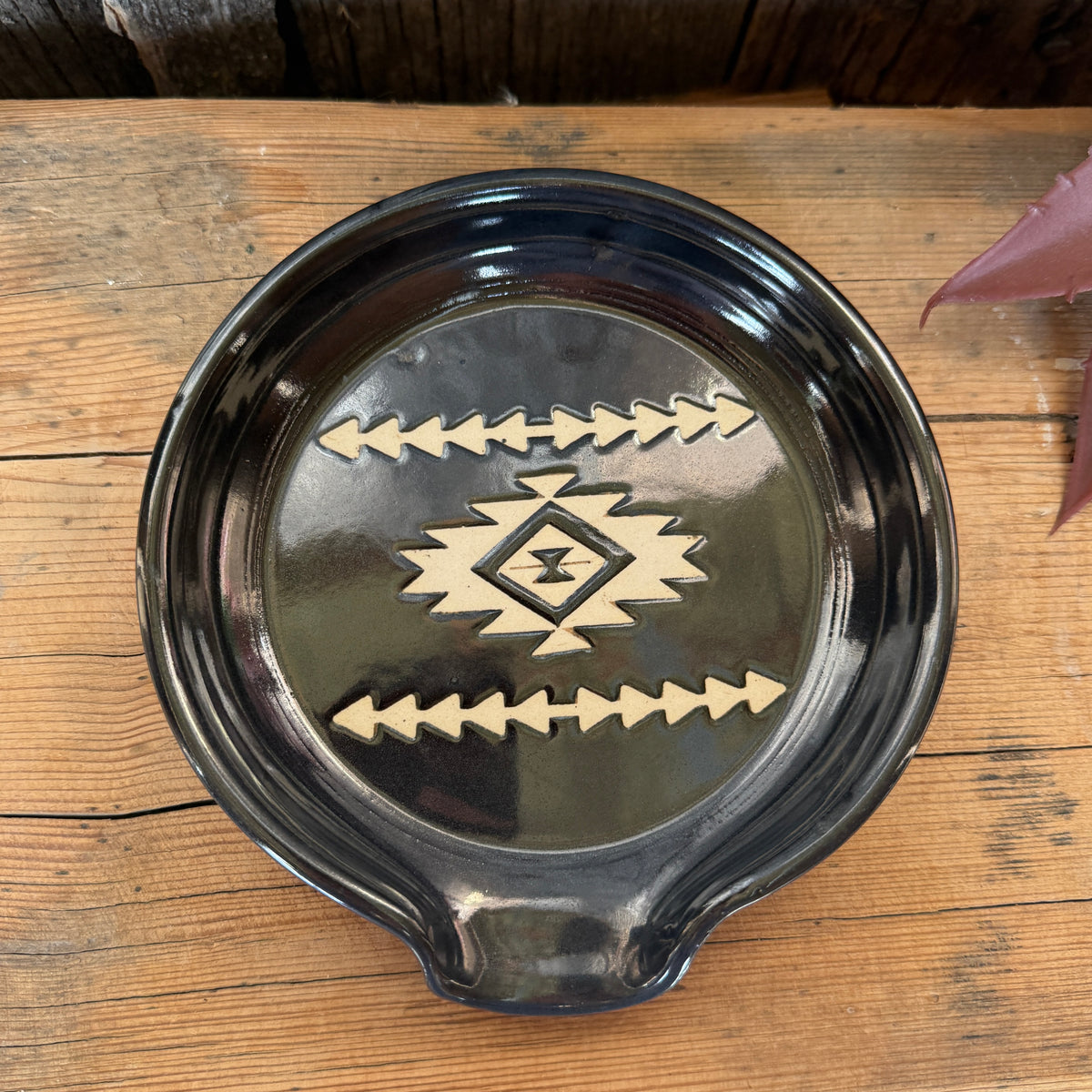 Spoon Rest - Gunmetal Southwestern