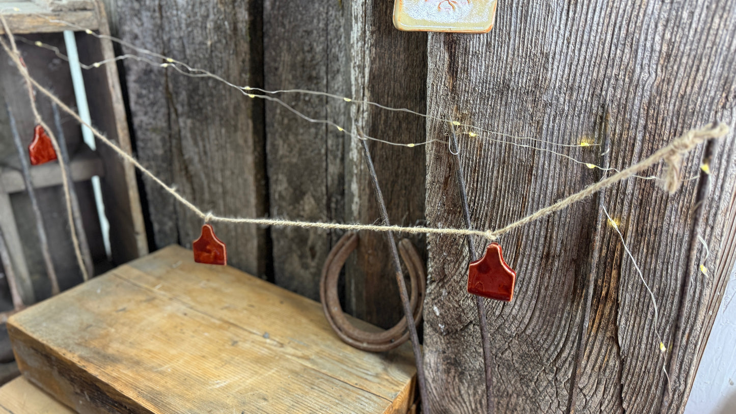 Cowboy Christmas ornament bundle