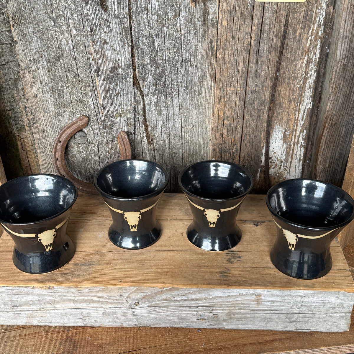 Margtini Cup Set of 4 - Gunmetal