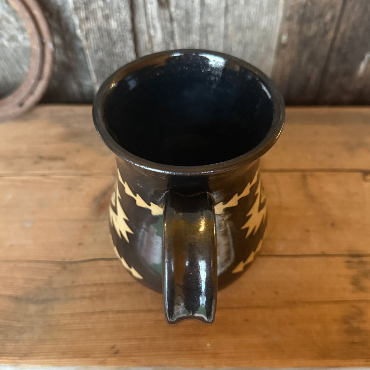 Coffee Mug set of 2- Gunmetal Southwestern