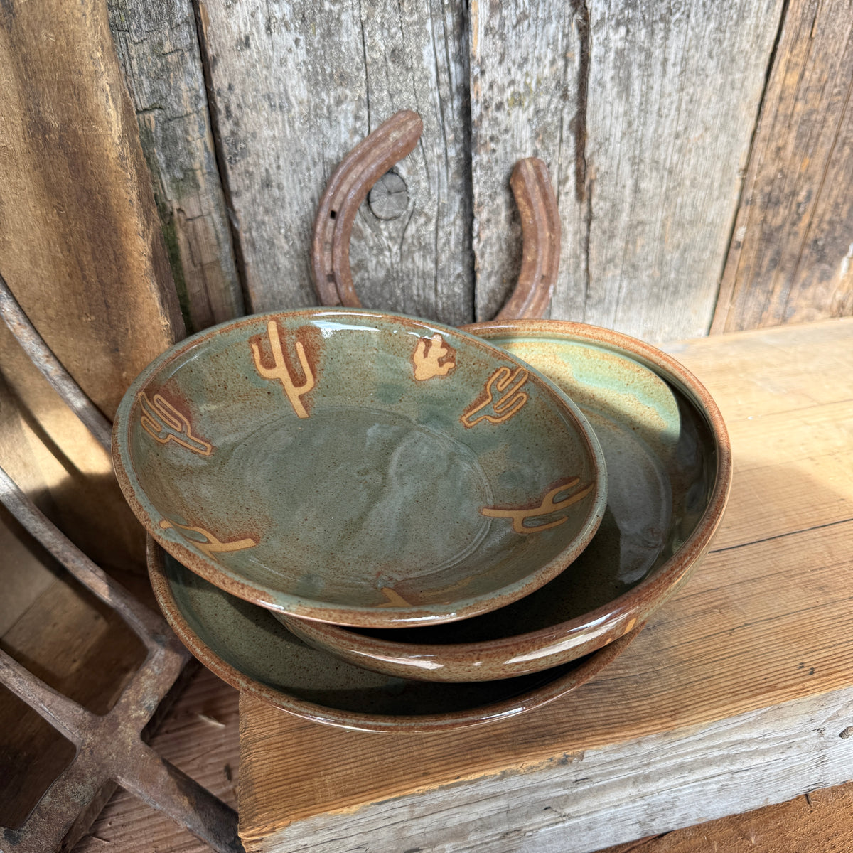 Girl Dinner - Plate/ Bowl set of 3 Cactus