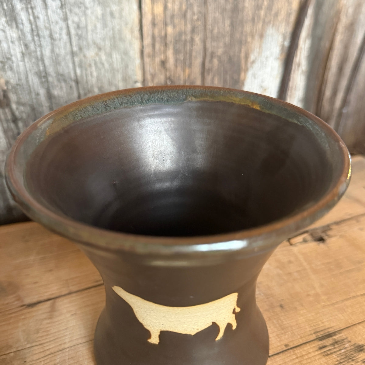 Margtini Cup Set of 2 - Leather Cattle