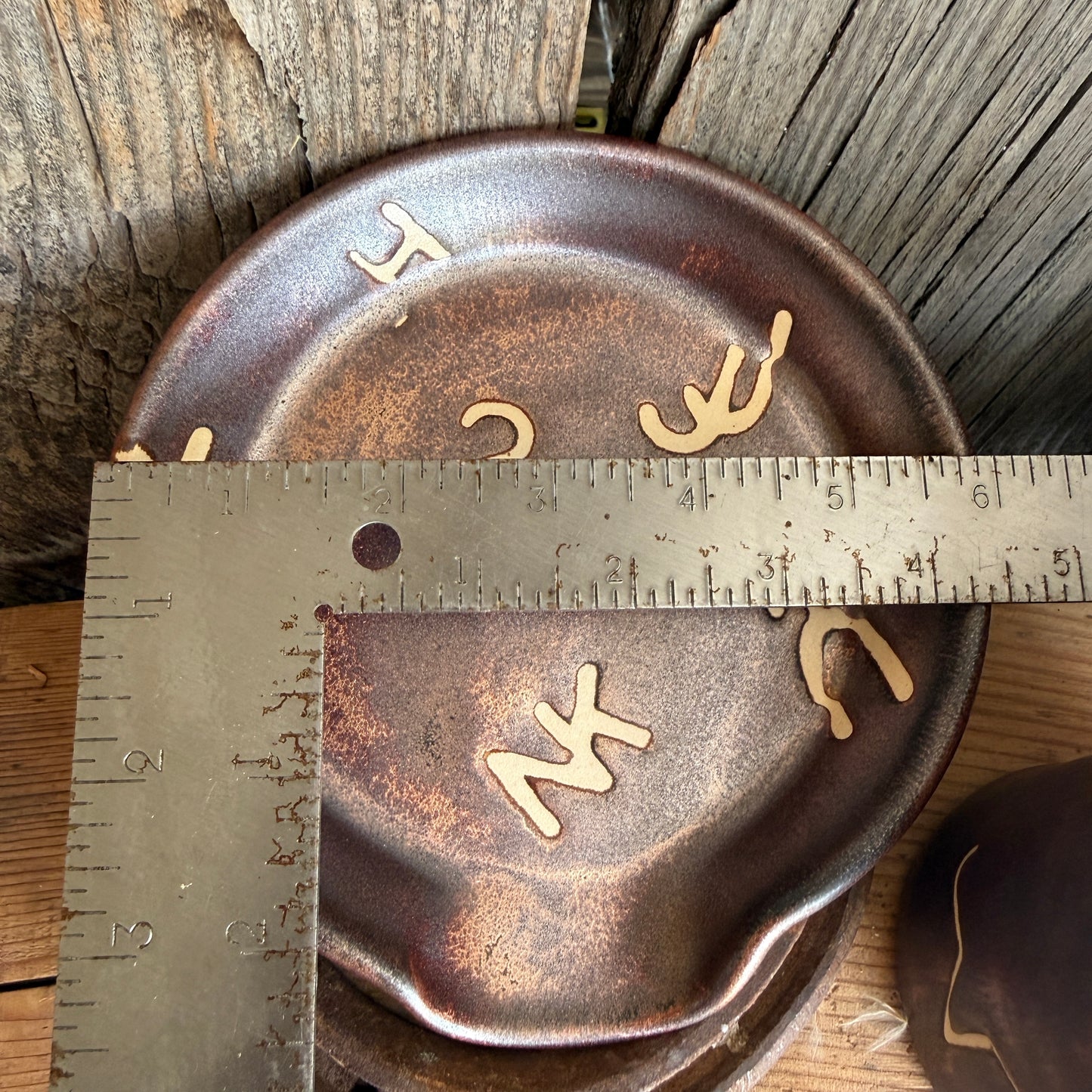 Kitchen Utensil Crock, spoon rest and Oil Bottle - Copper Branded