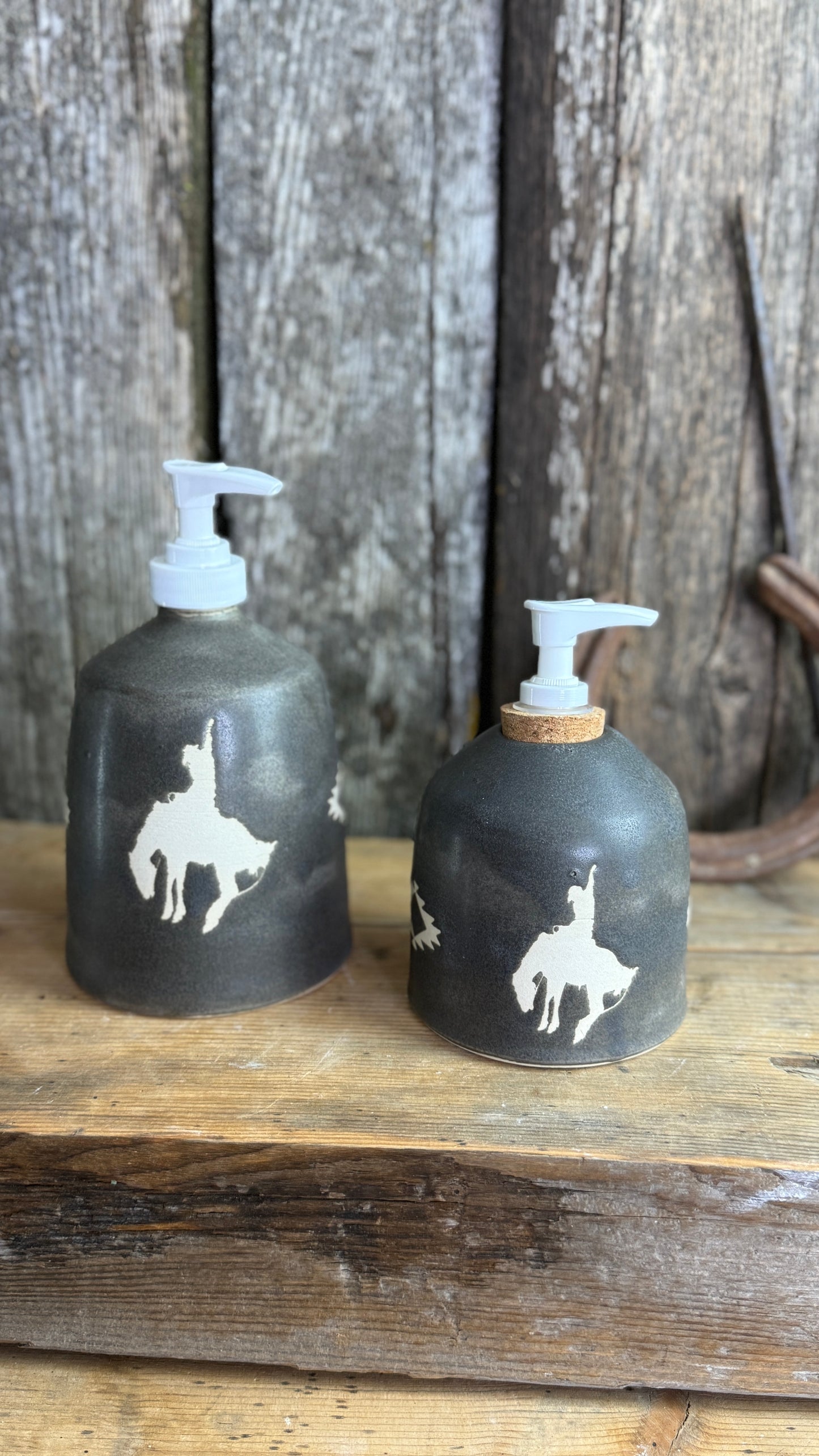 Set- Oil Bottle and Soap Dispenser