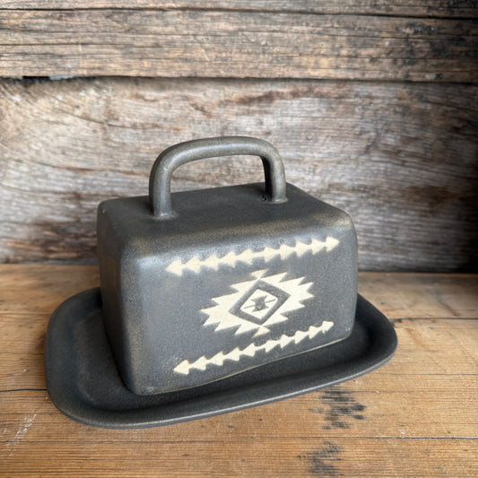 Butter Dish - River Rock Southwestern