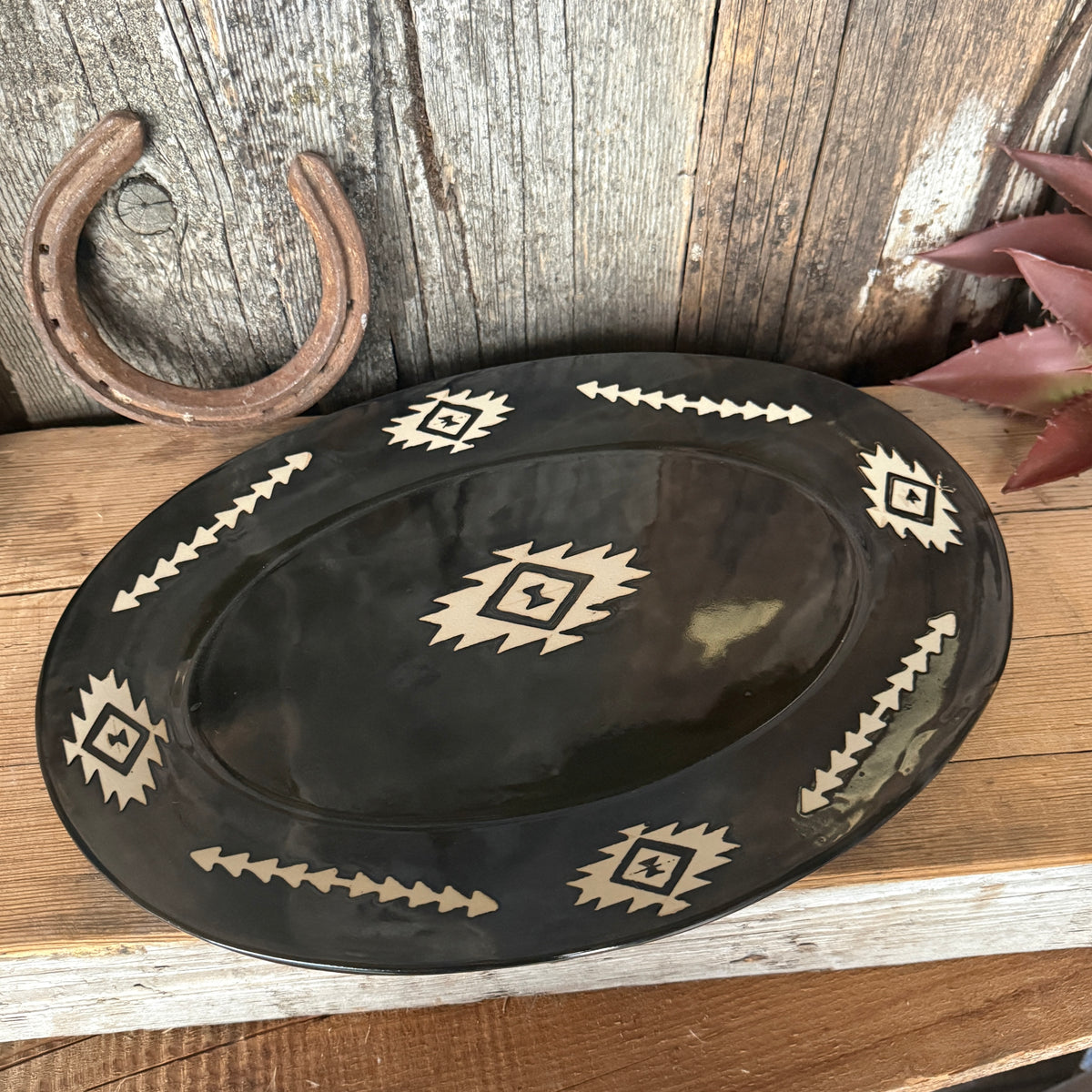 Platter Plate 13.5” Gunmetal