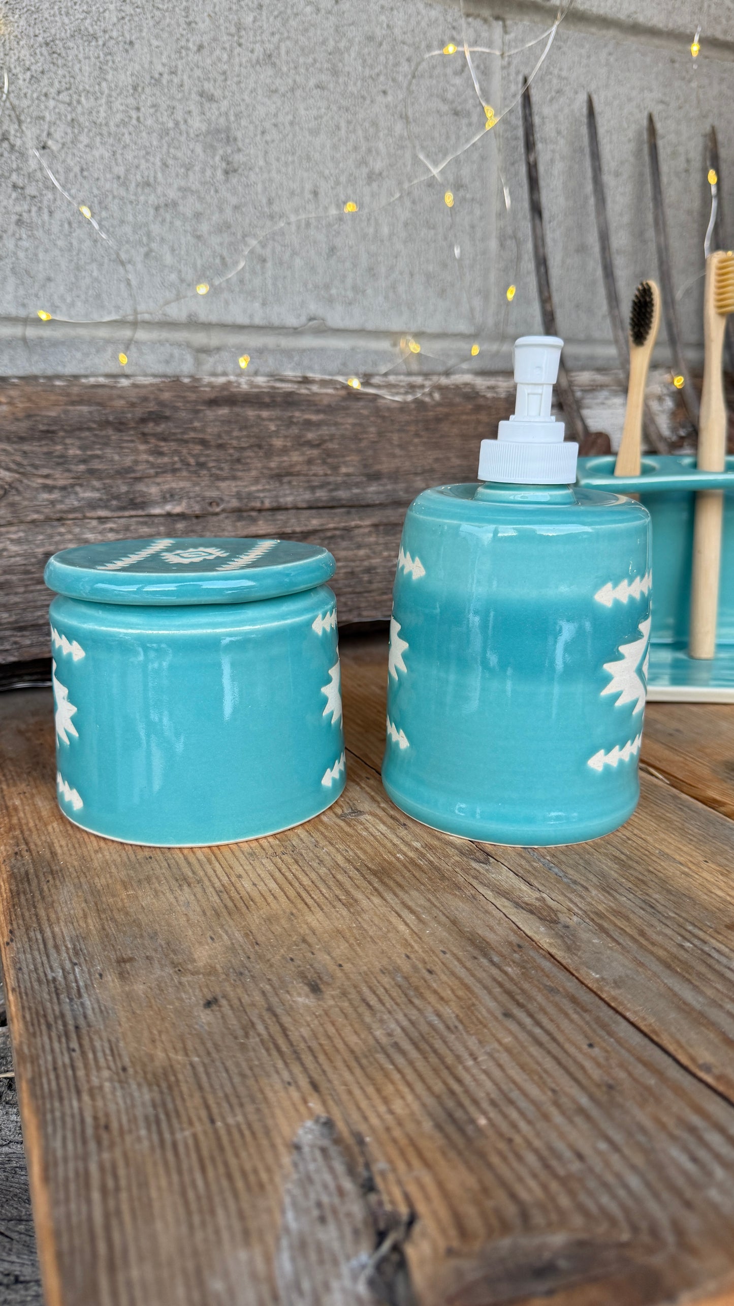 Southwestern Bathroom set of 3