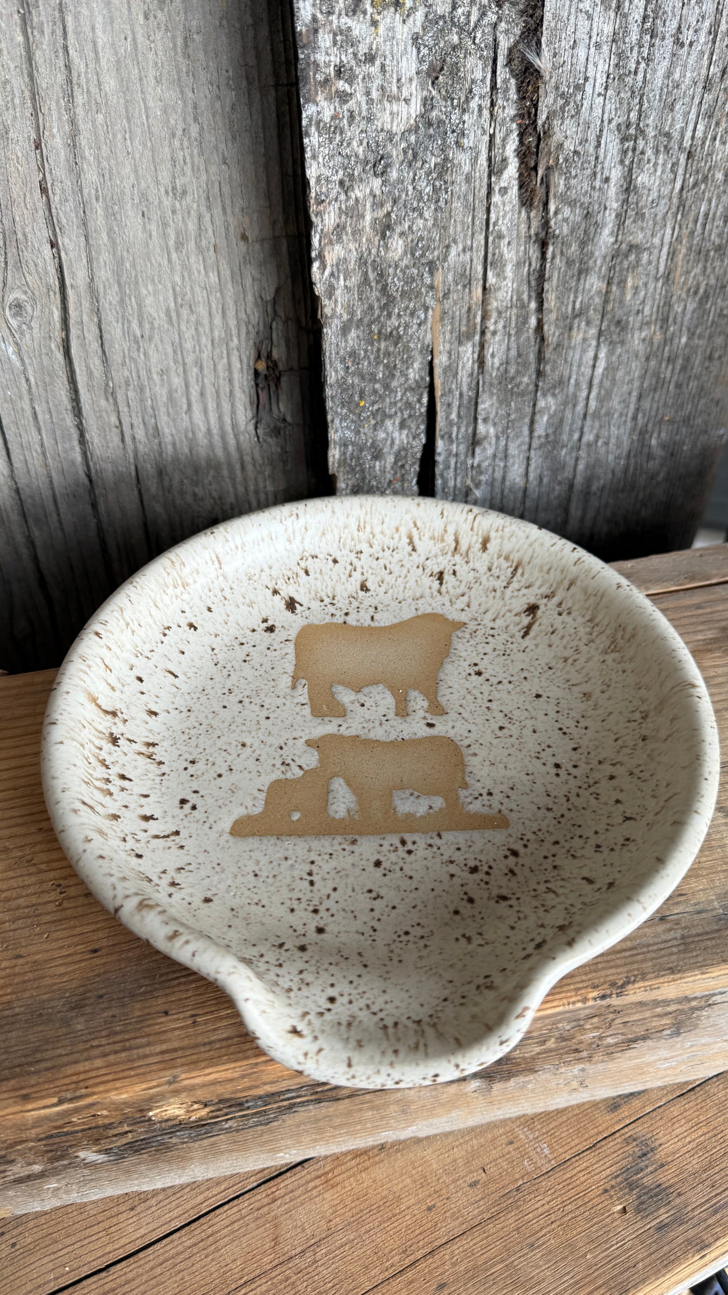Spoon Rest Cattle : speckle park