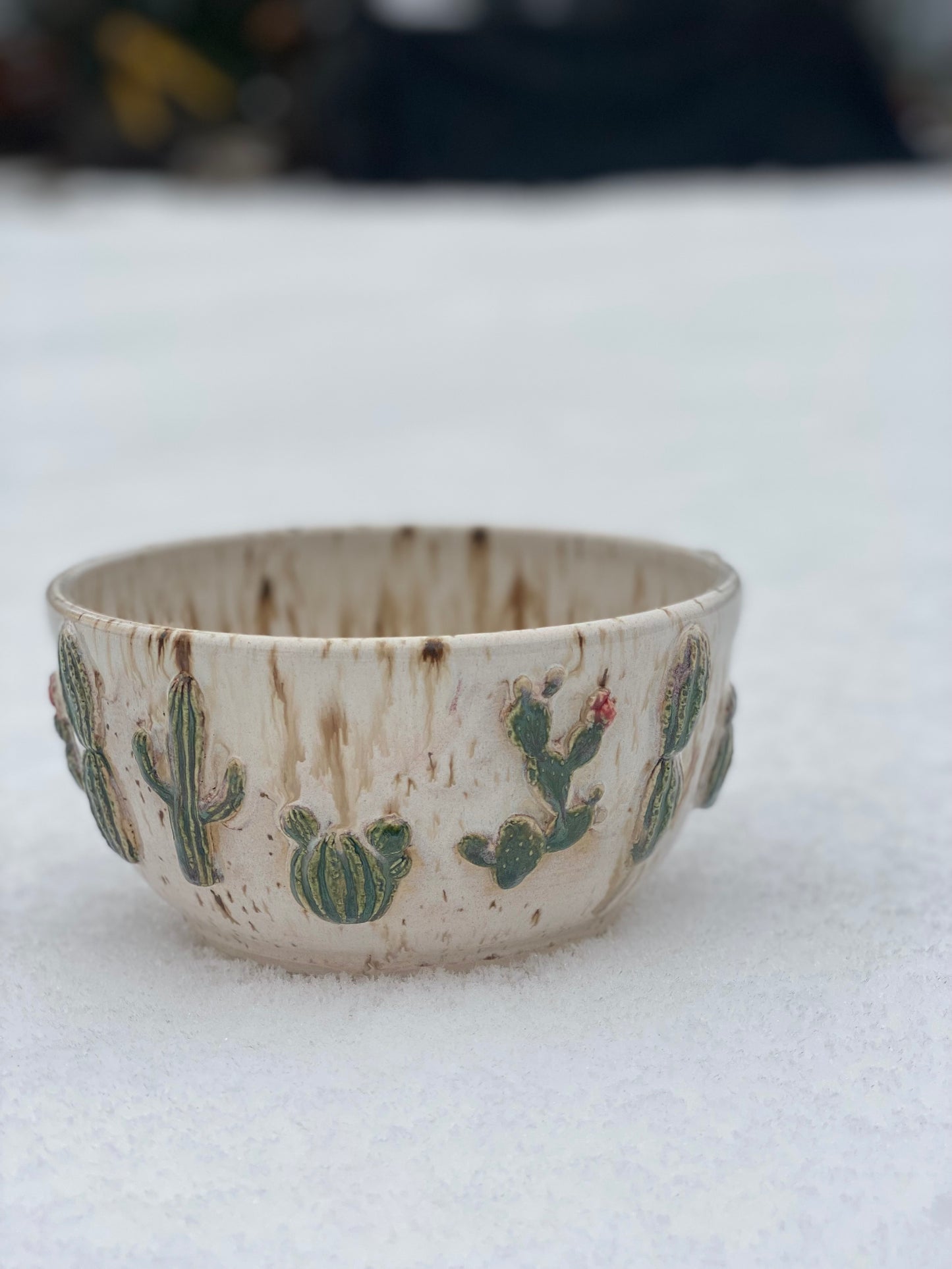 Cold Cactus Bowl 7” Birch