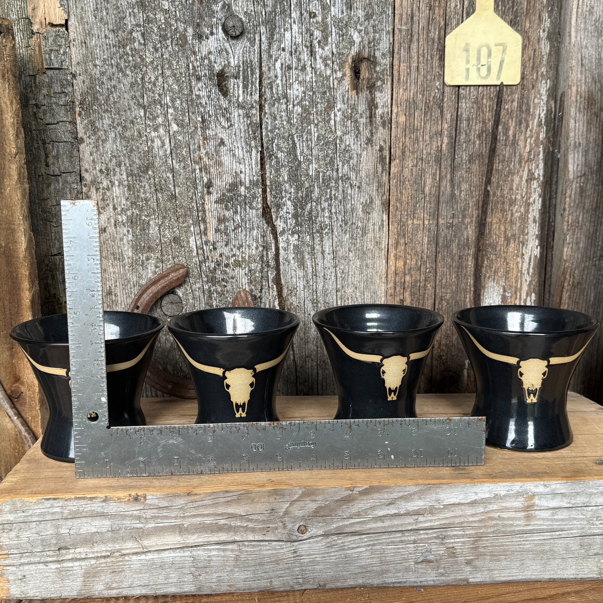 Margtini Cup Set of 4 - Gunmetal