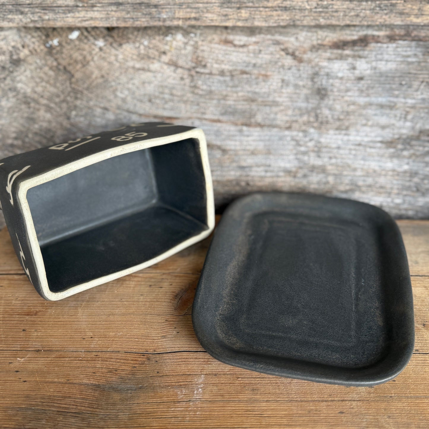 Butter Dish - River Rock Branded