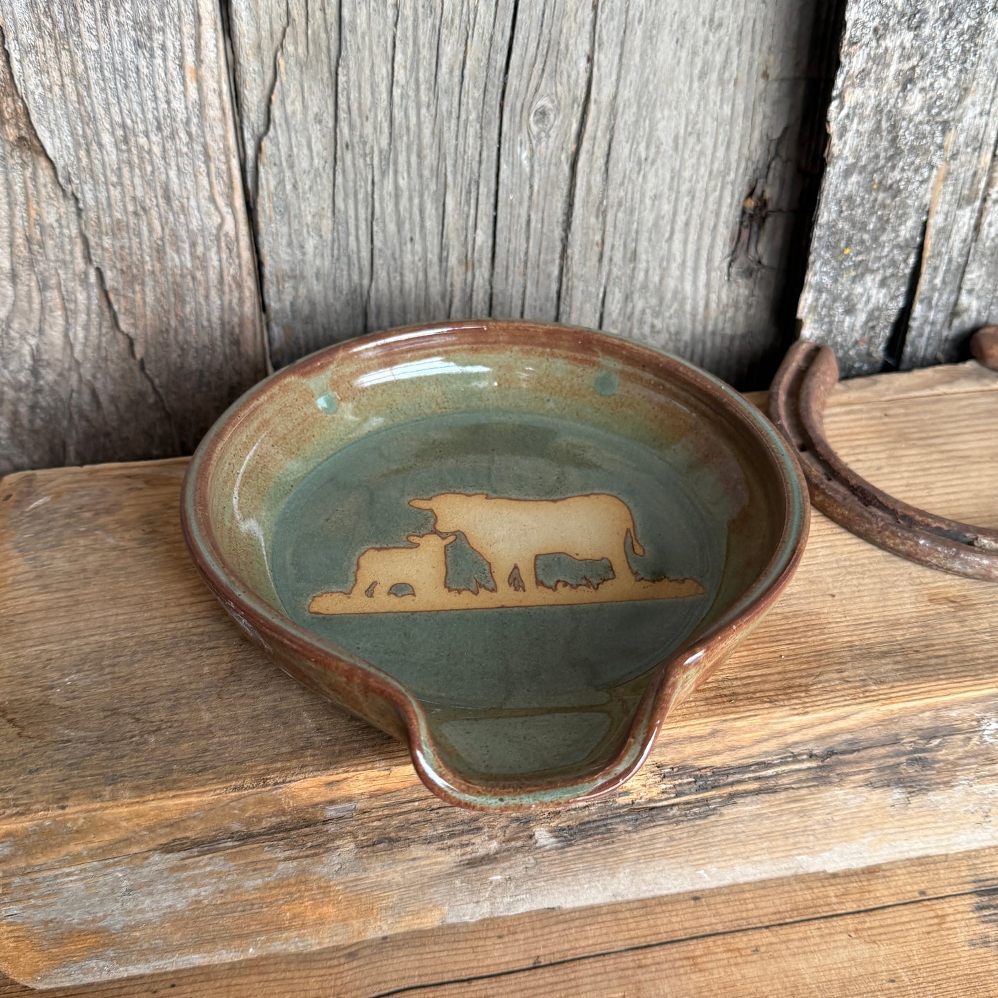 Spoon Rest - Cow Calf Sagebrush (2)