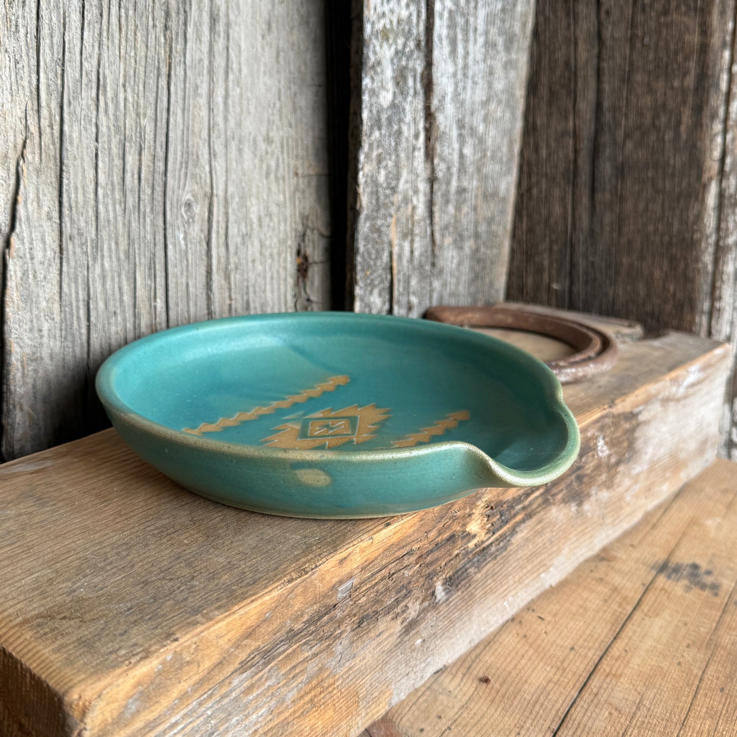 Spoon Rest - Southwestern Turquoise