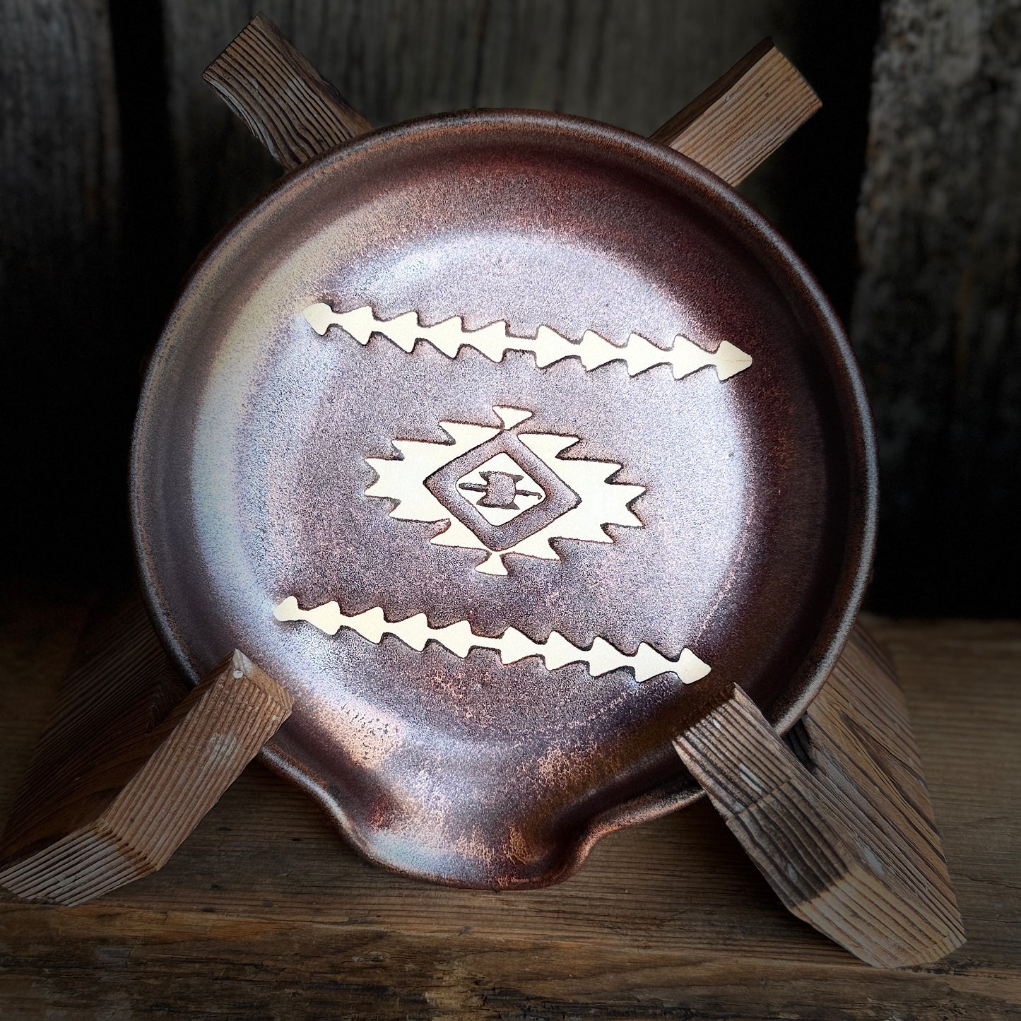 Spoon Rest - Copper Southwestern