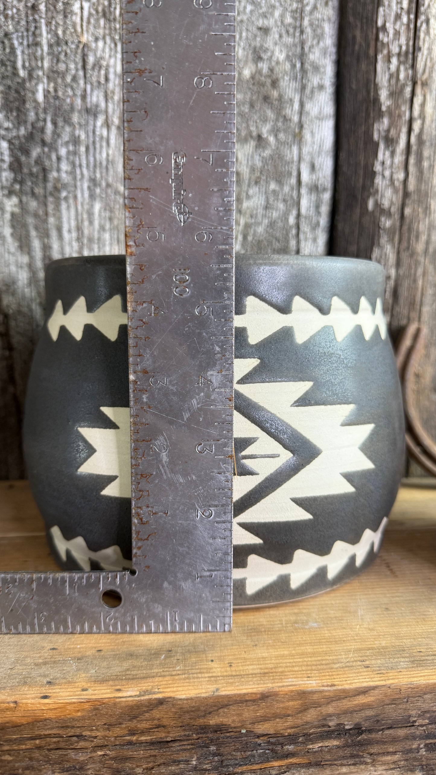 Kitchen Utensil Crock and soap dispenser - River Rock