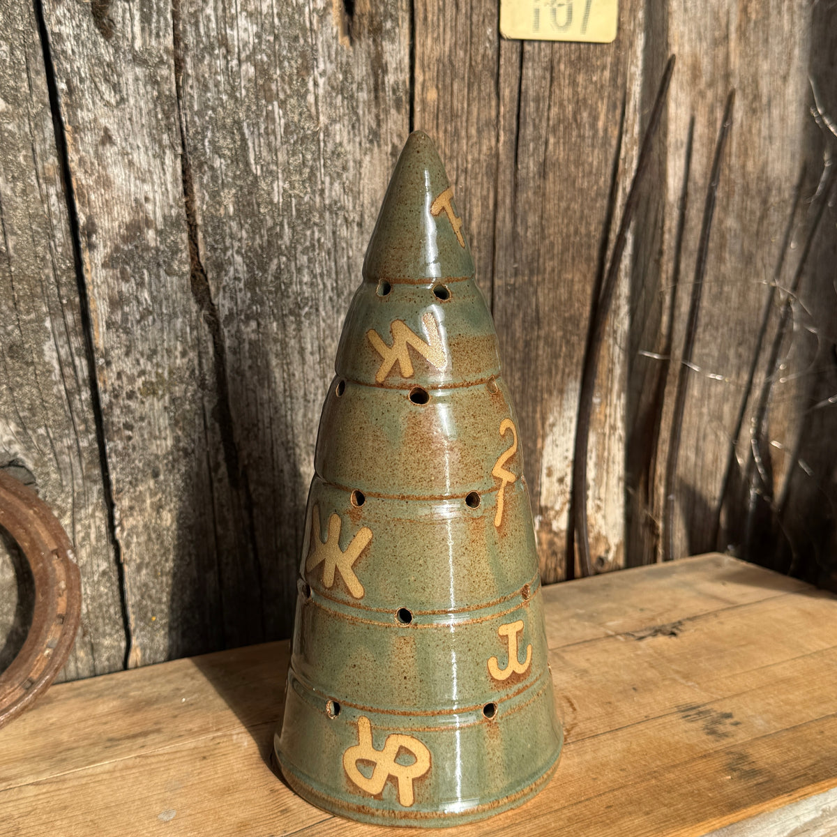 Luminary Cattle Christmas tree