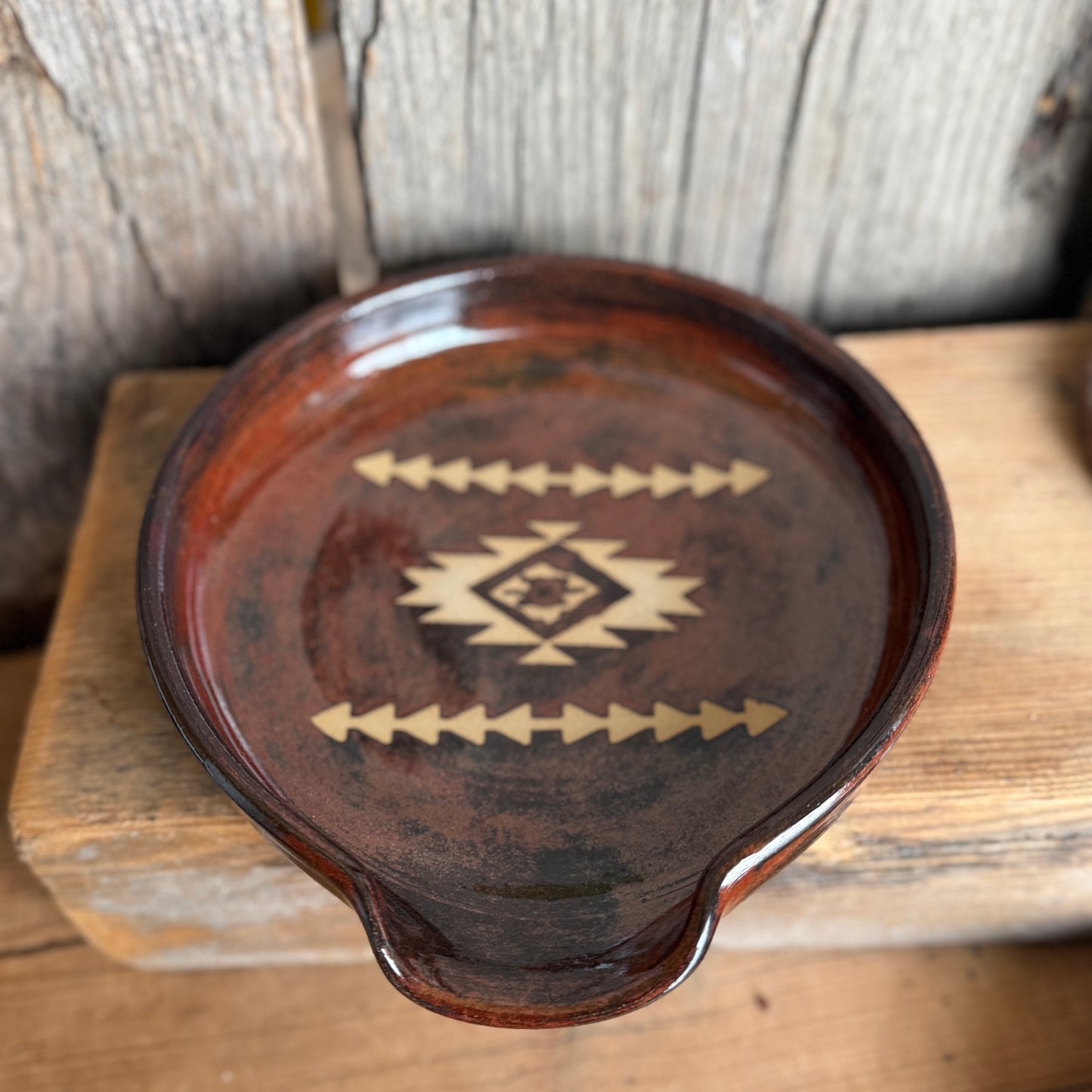 Spoon Rest - Southwestern Rust (2)