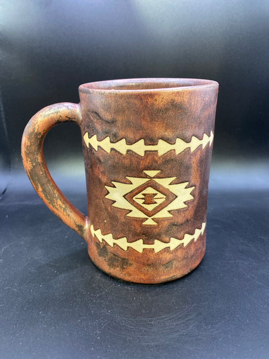 Southwestern Mug - Copper