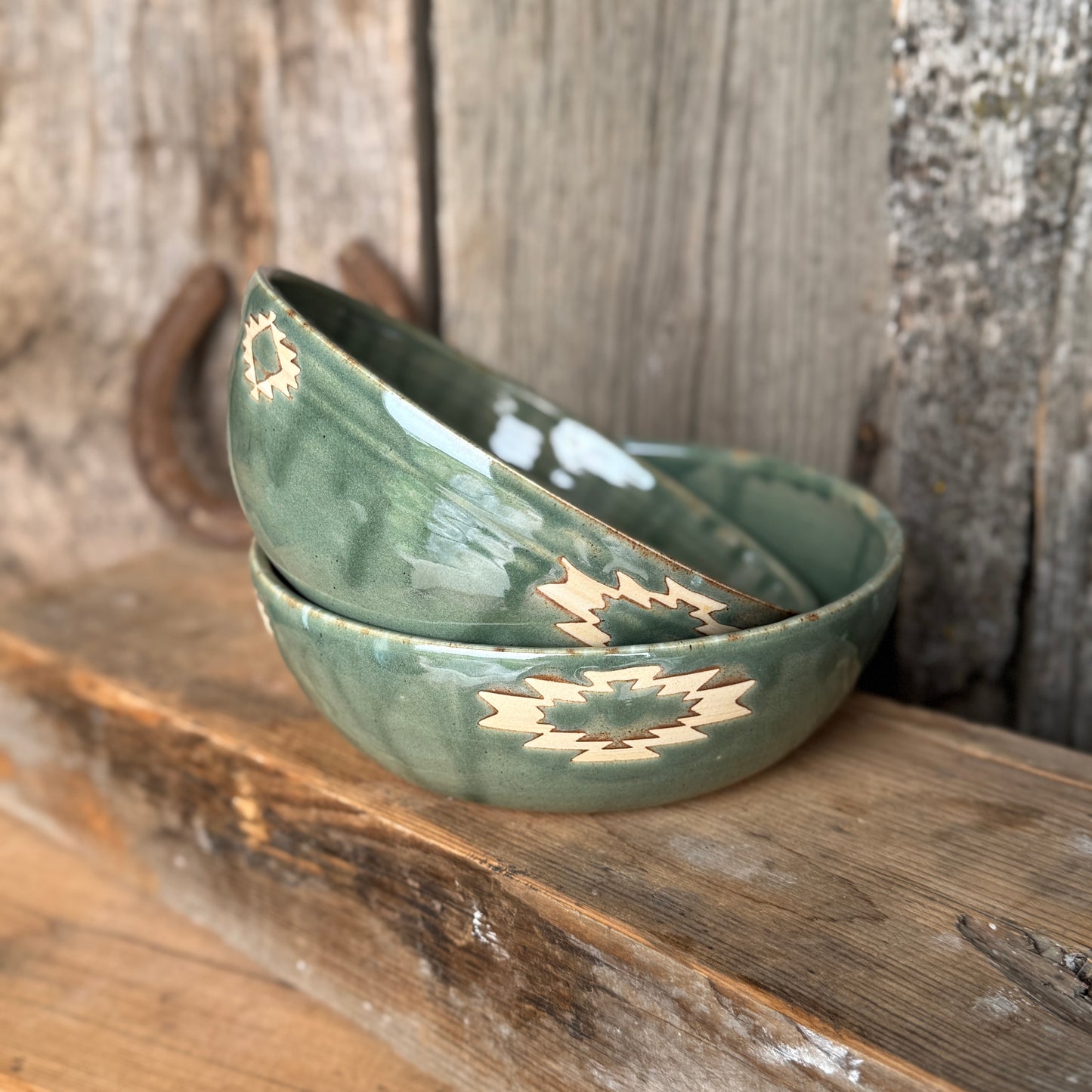 Girl Dinner Bowl/Plate Set of 2