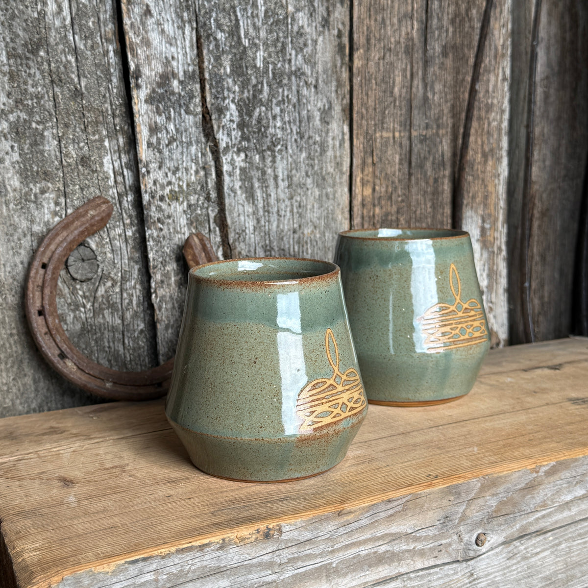Tumbler Cup Set of 2 - Bootstitch Sagebrush