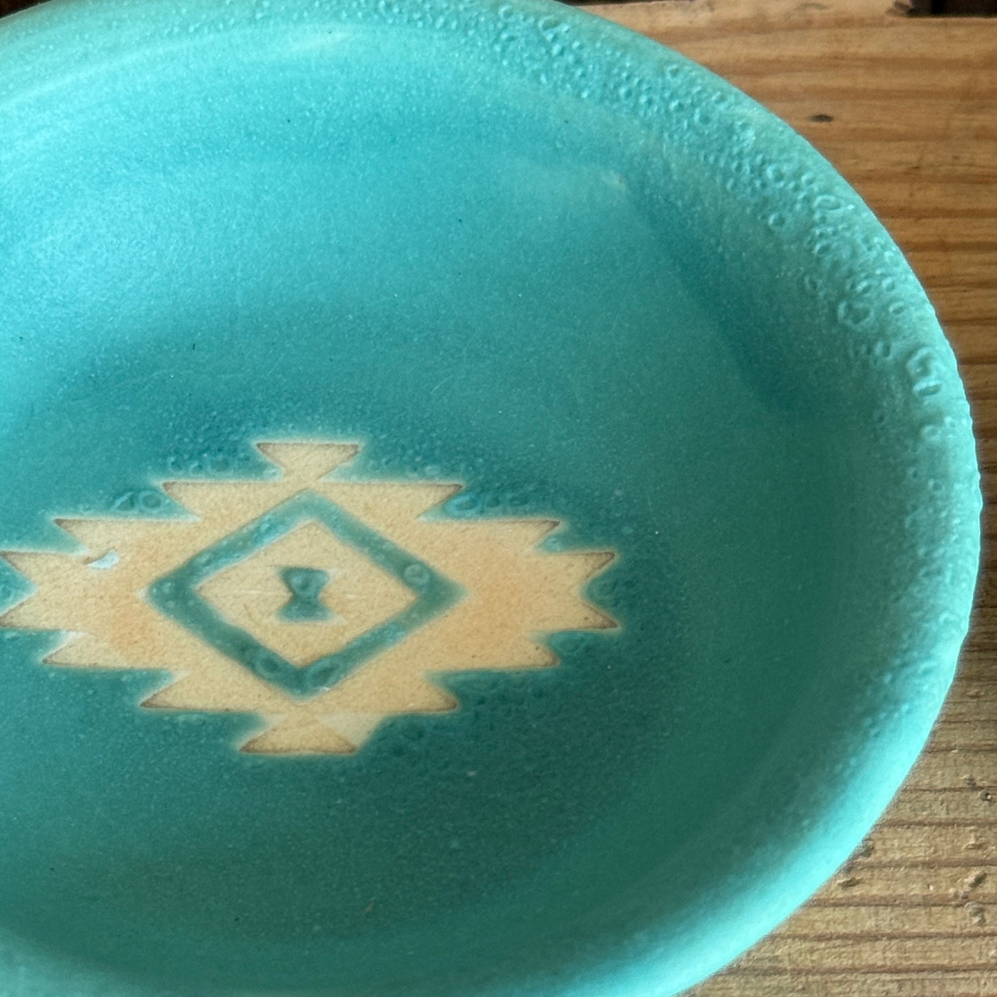 Sauce bowl set of 3 turquoise Southwestern