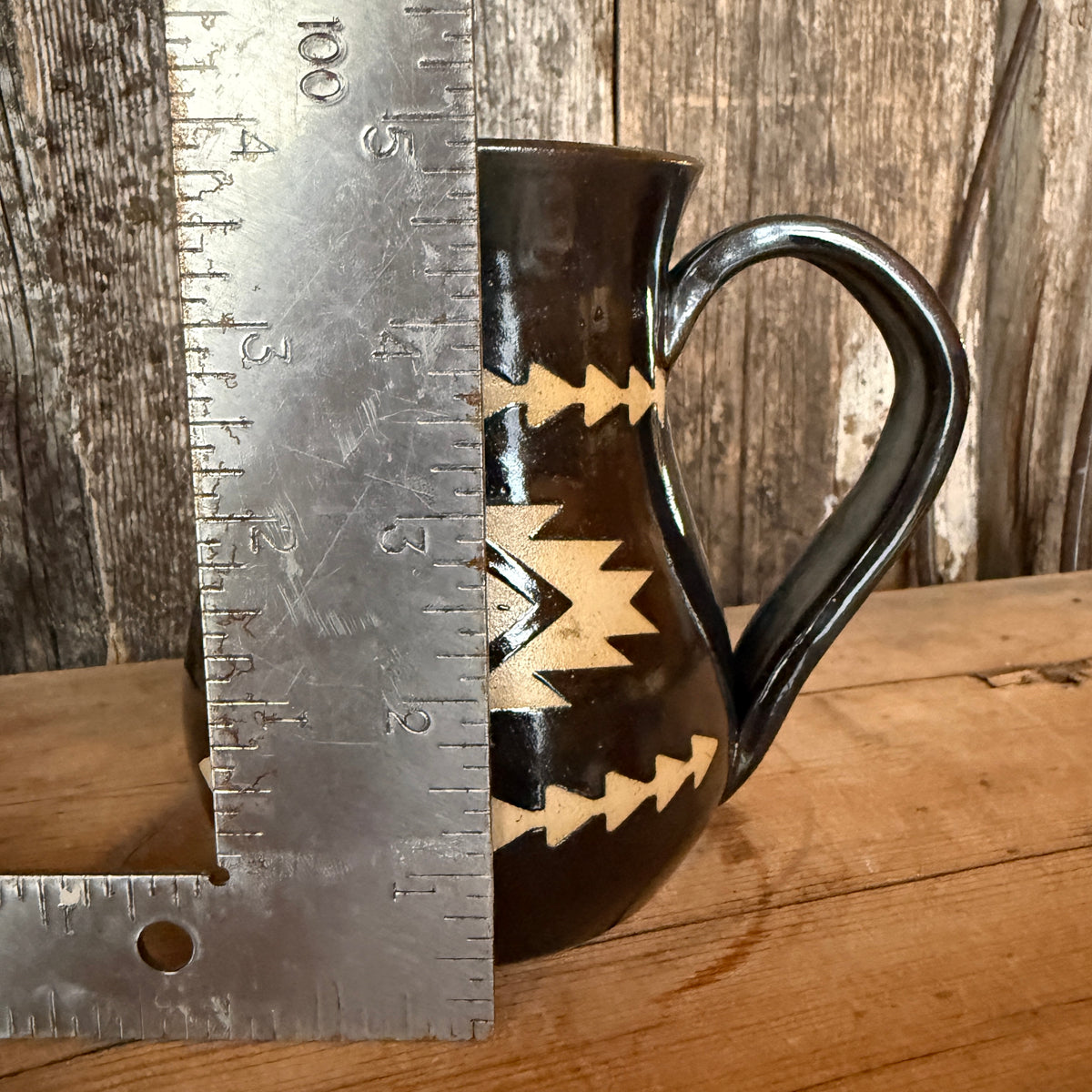 Coffee Mug set of 2- Gunmetal Southwestern