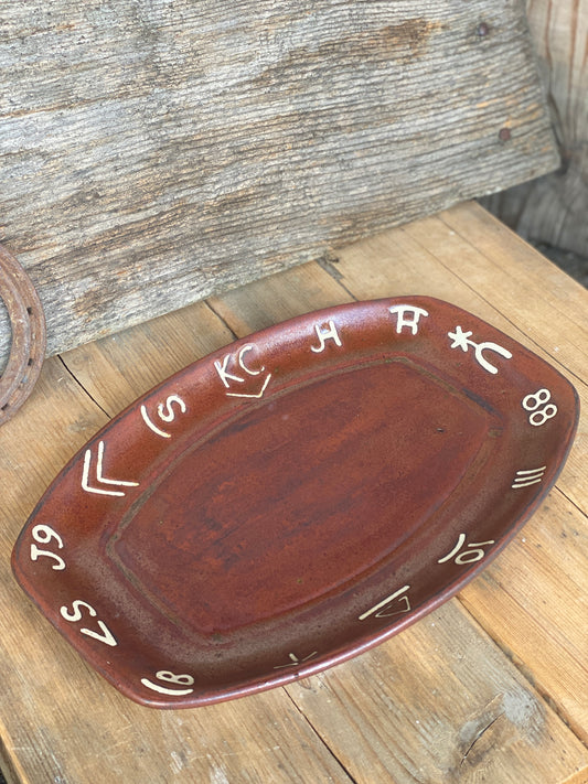 Branded Serving Platter