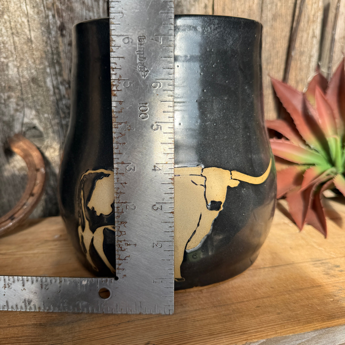 Kitchen Crock - Gunmetal Longhorn Second