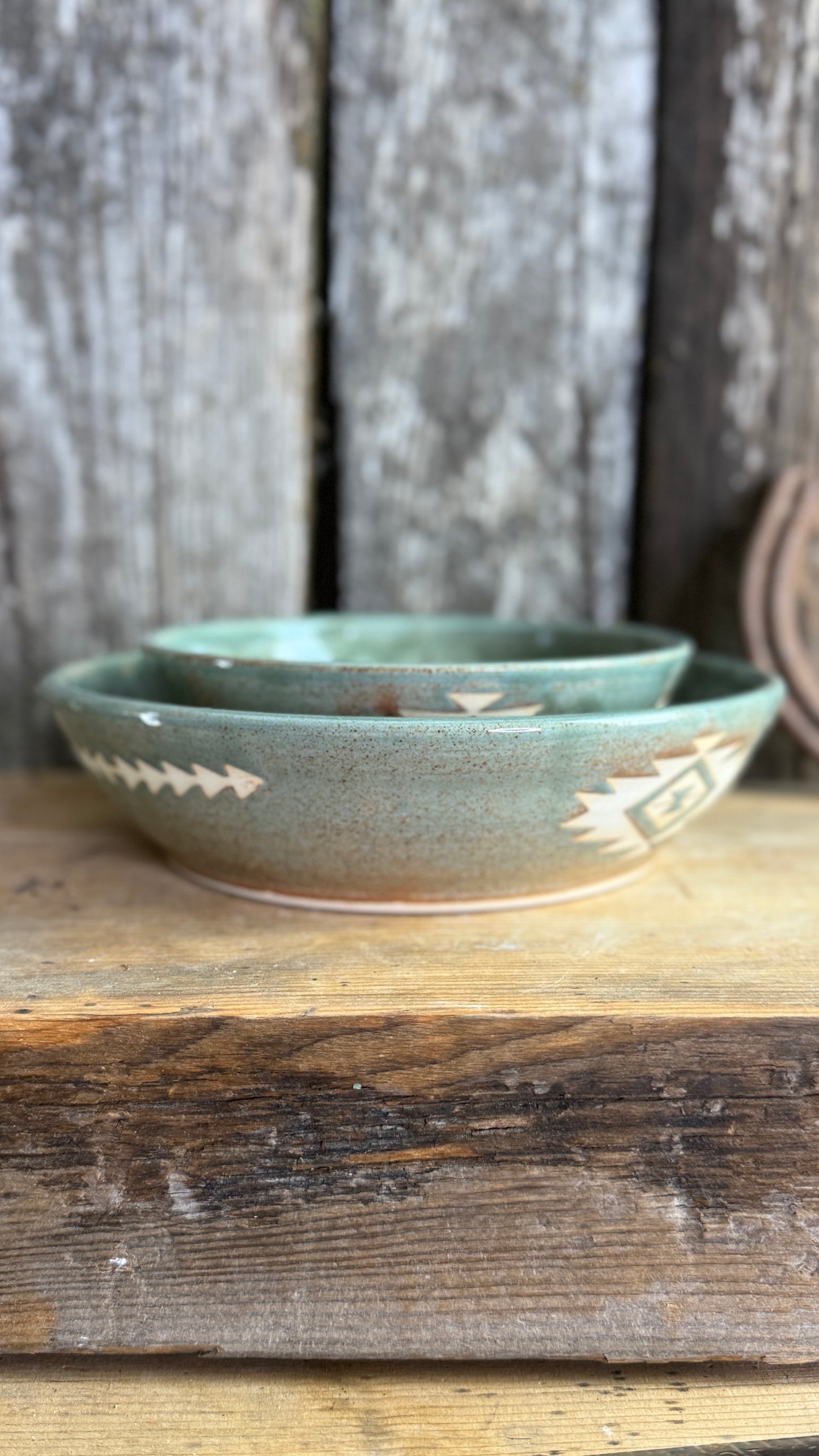 Girl Dinner Bowl/Plate Set of 2