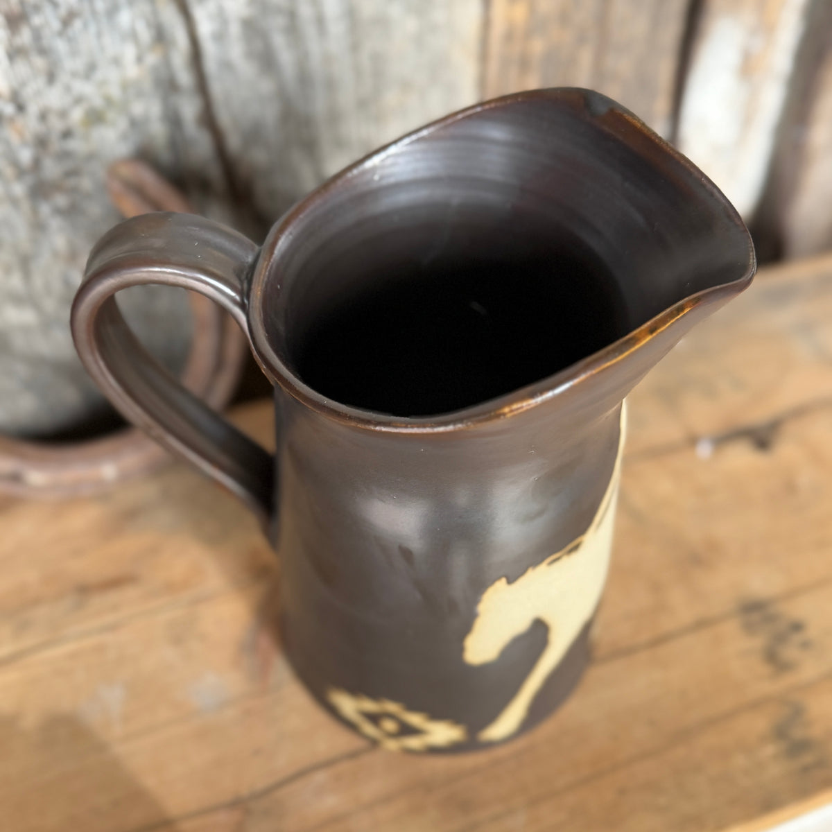 Pitcher Leather