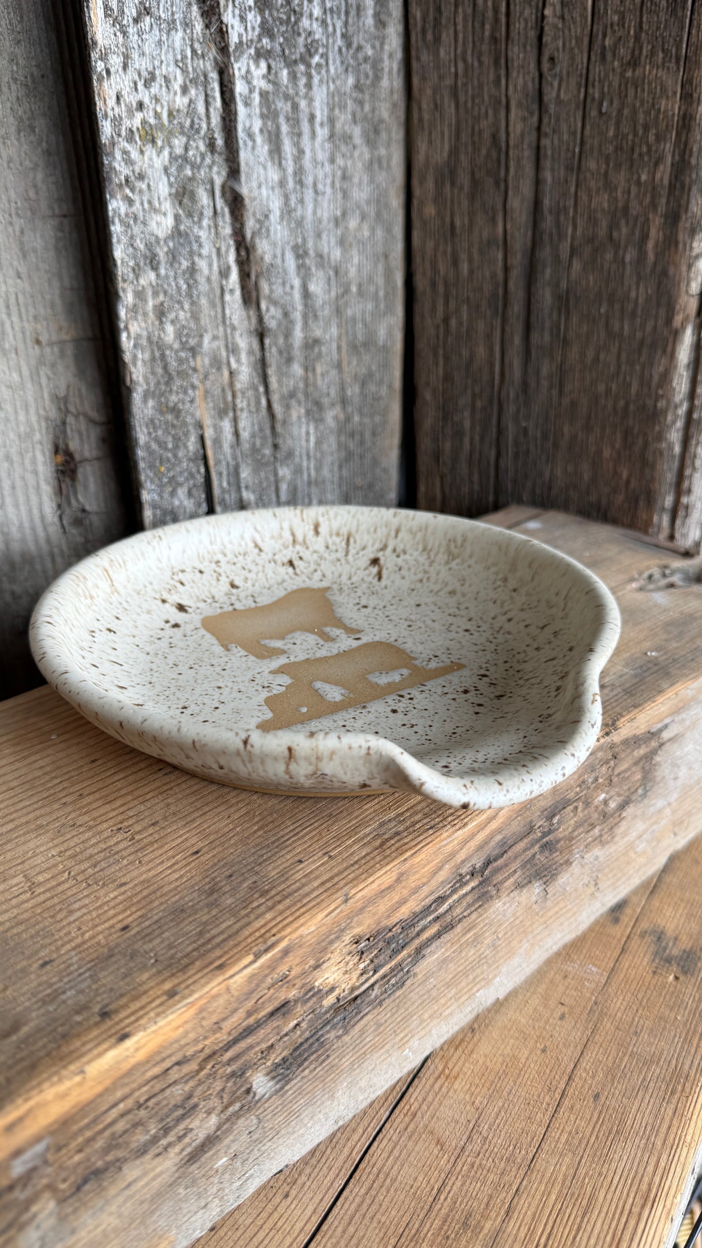 Spoon Rest Cattle : speckle park