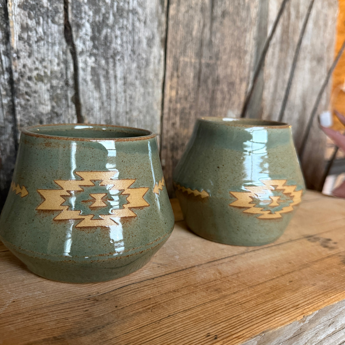 Tumbler Cup Set of 2  - Sagebrush Southwestern