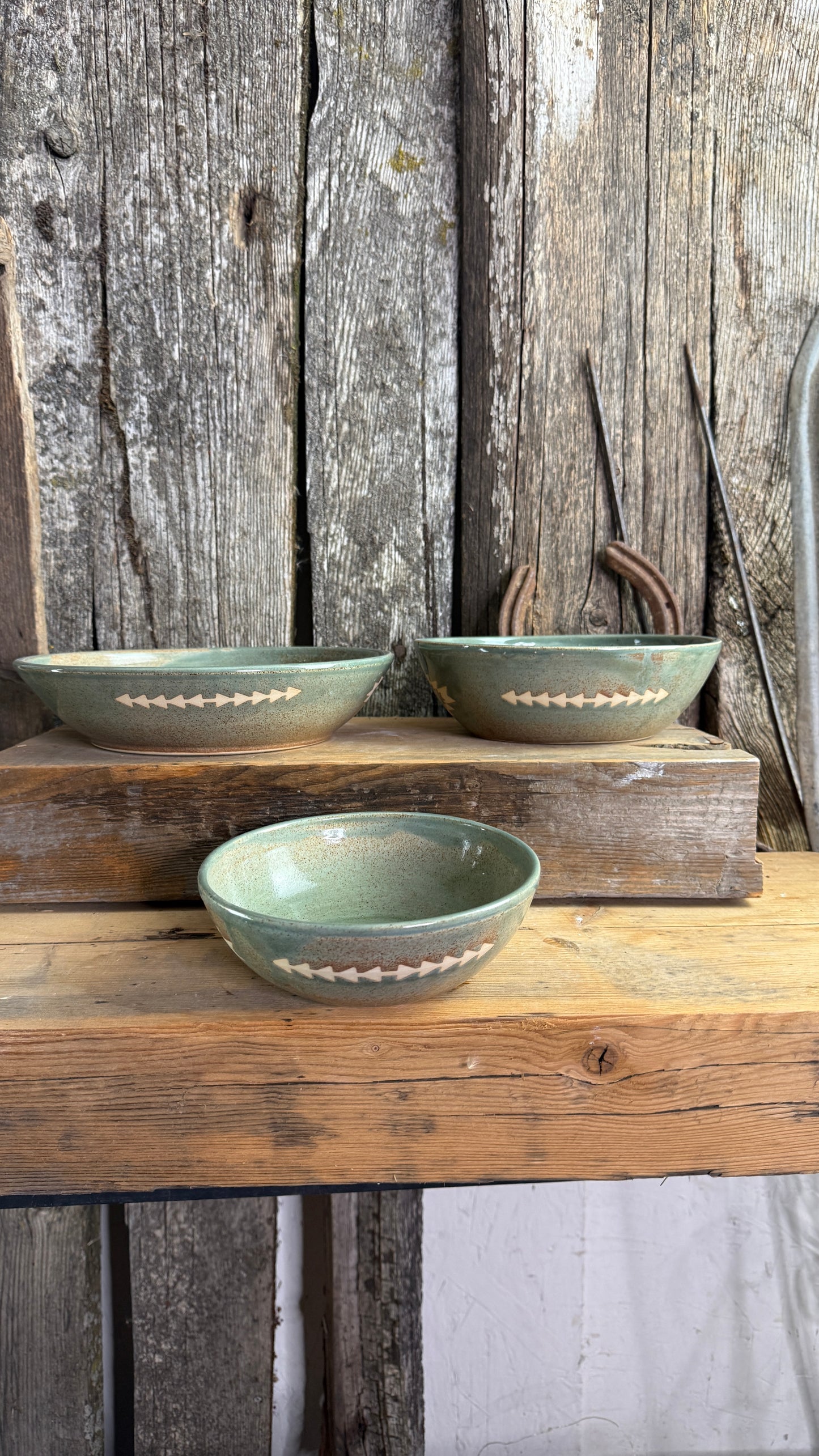 Girl Dinner - Plate/ Bowl set of 3 Southwestern