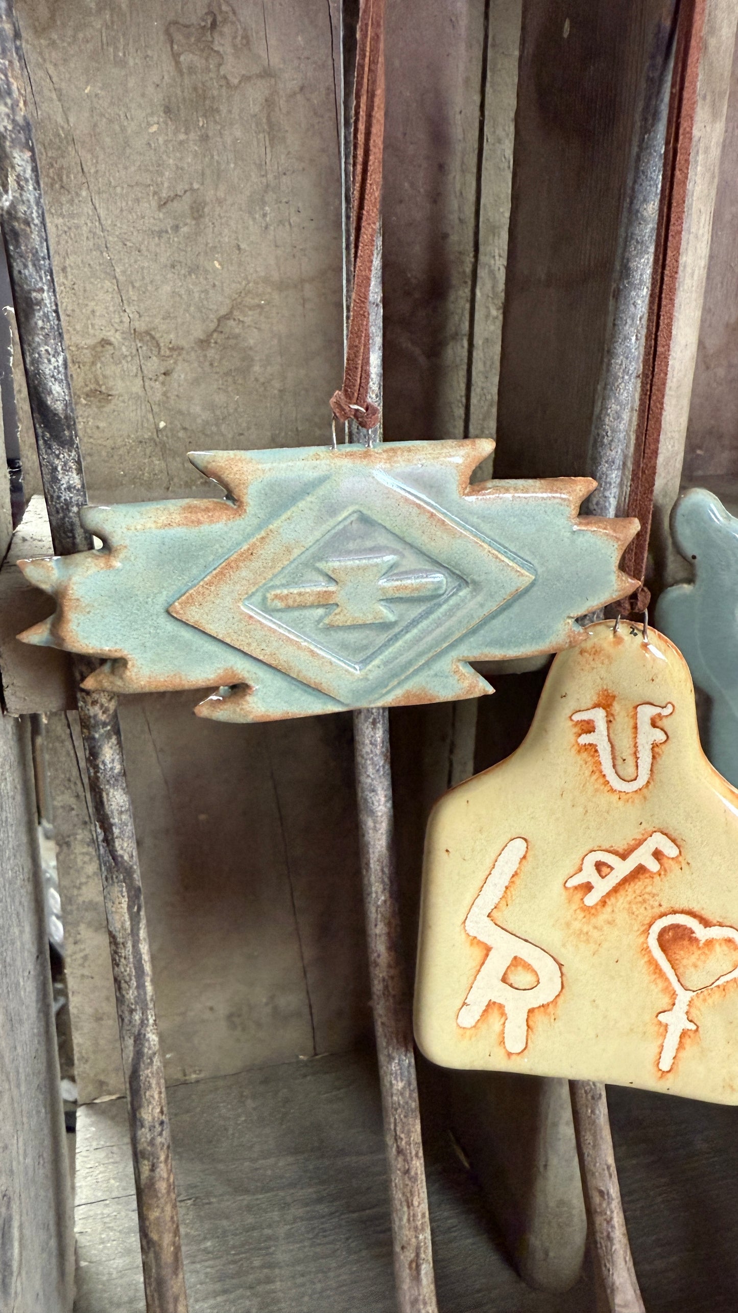 Cowboy Christmas ornament bundle 2