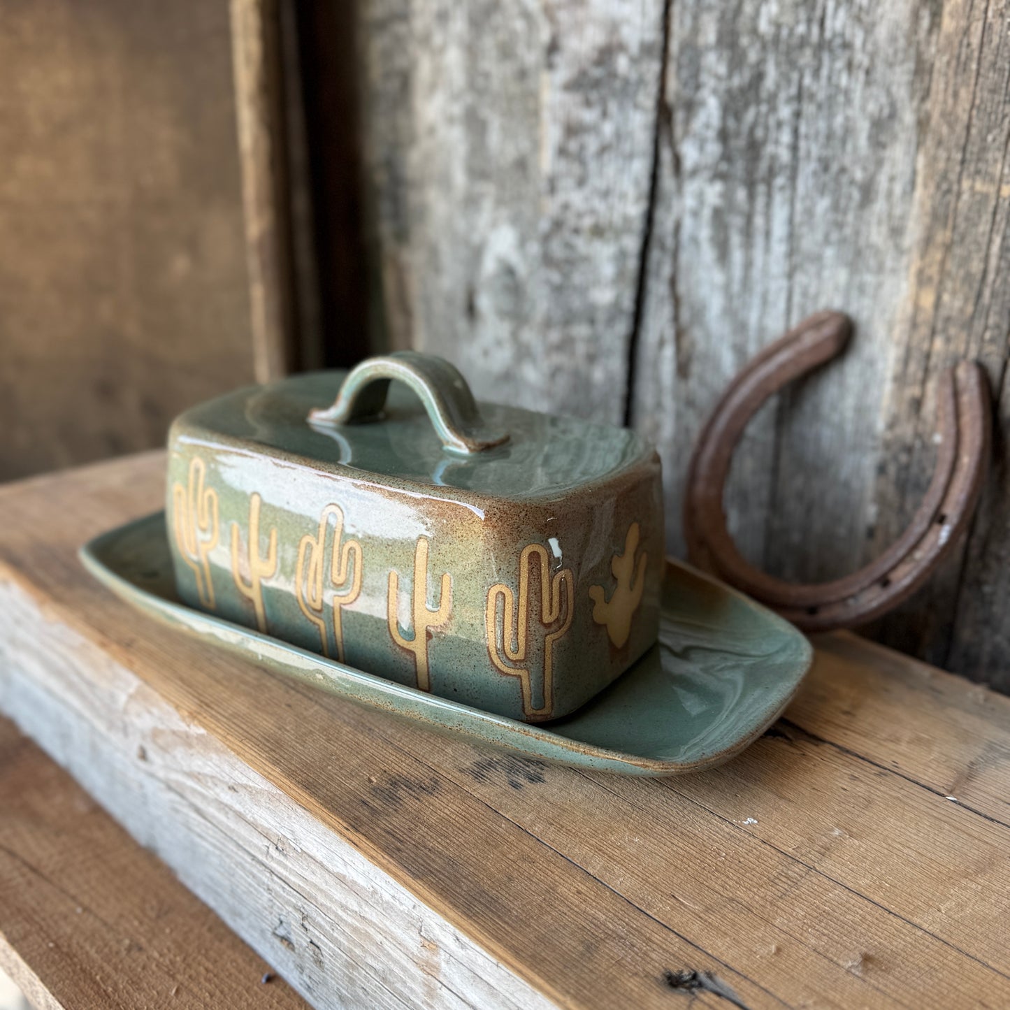 Butter Dish Sagebrush Cactus