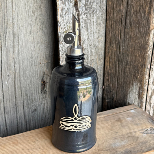Oil Bottle -  Bootstitch  - Gunmetal