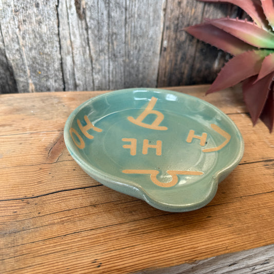 Spoon Rest - Turquoise Branded