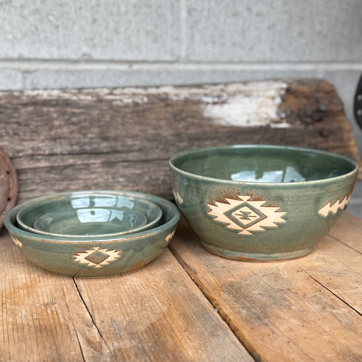 Set of small 4 bowls