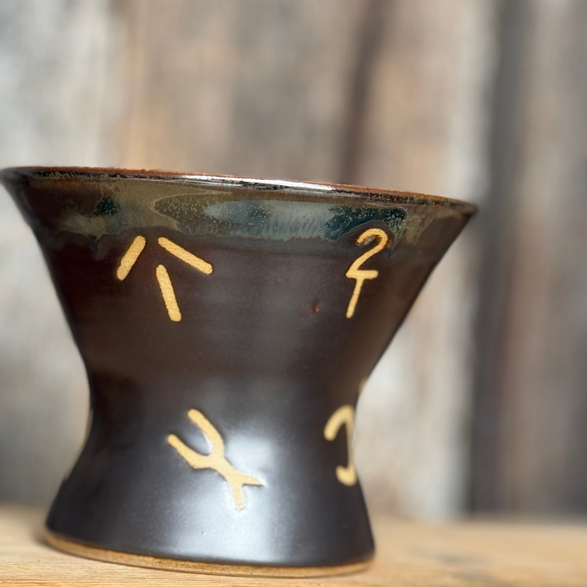 Margtini Cup Set of 2 - Leather Branded