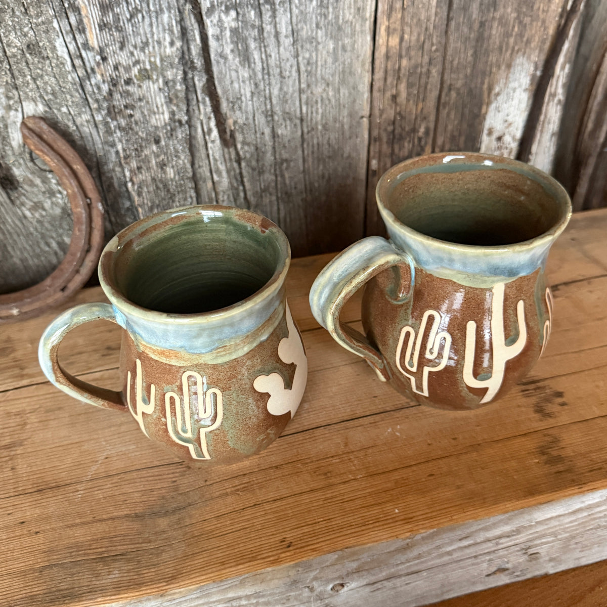 Coffee Mug - Sagebrush Cactus set of 2