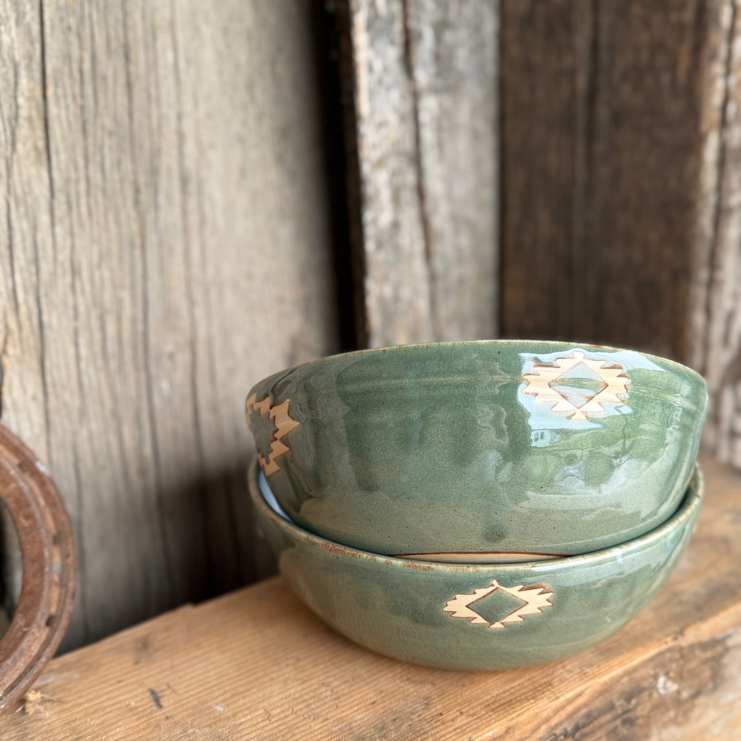 Girl Dinner Bowl/Plate Set of 2