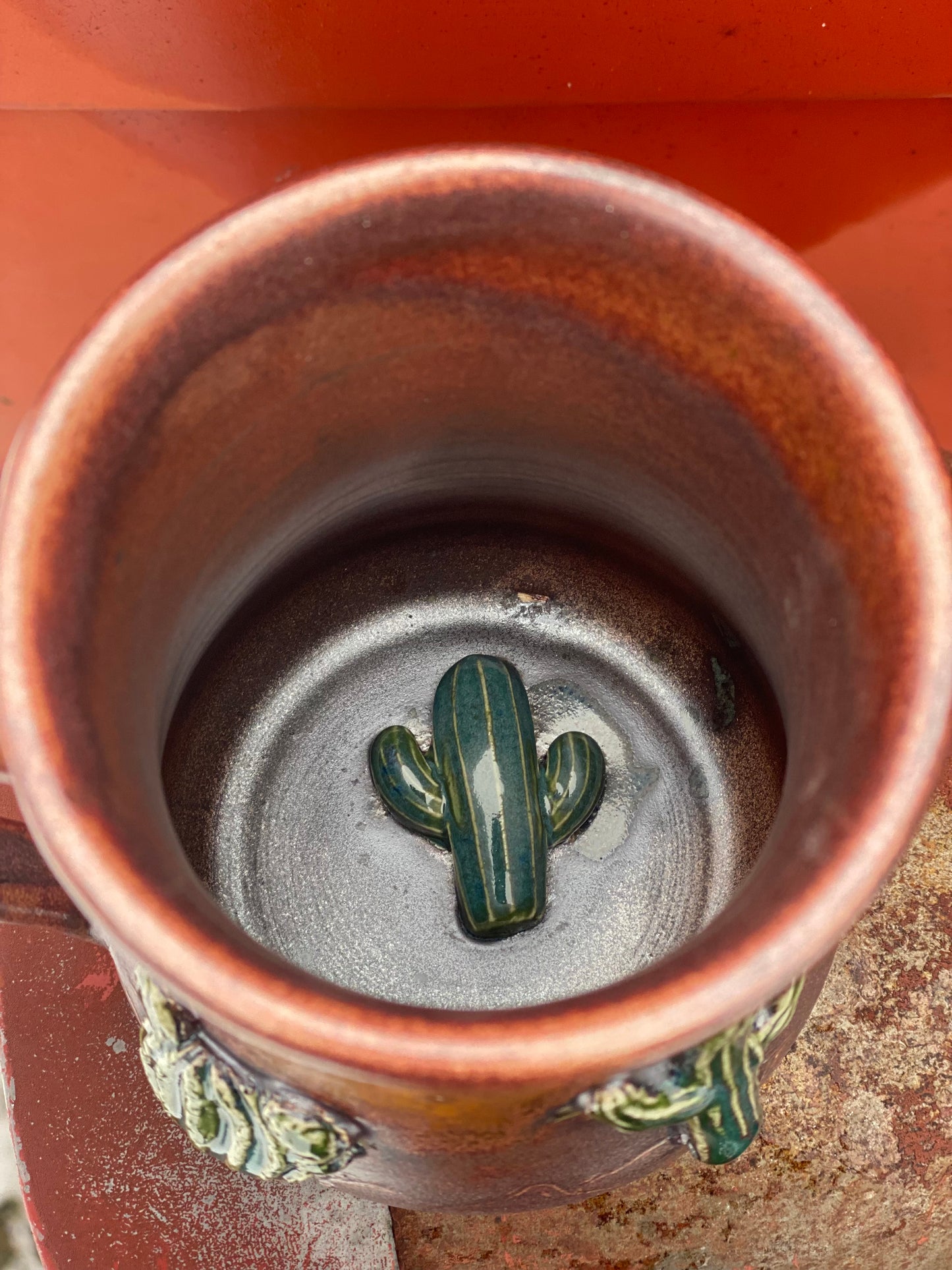 Copper Cactus Mug 14 oz