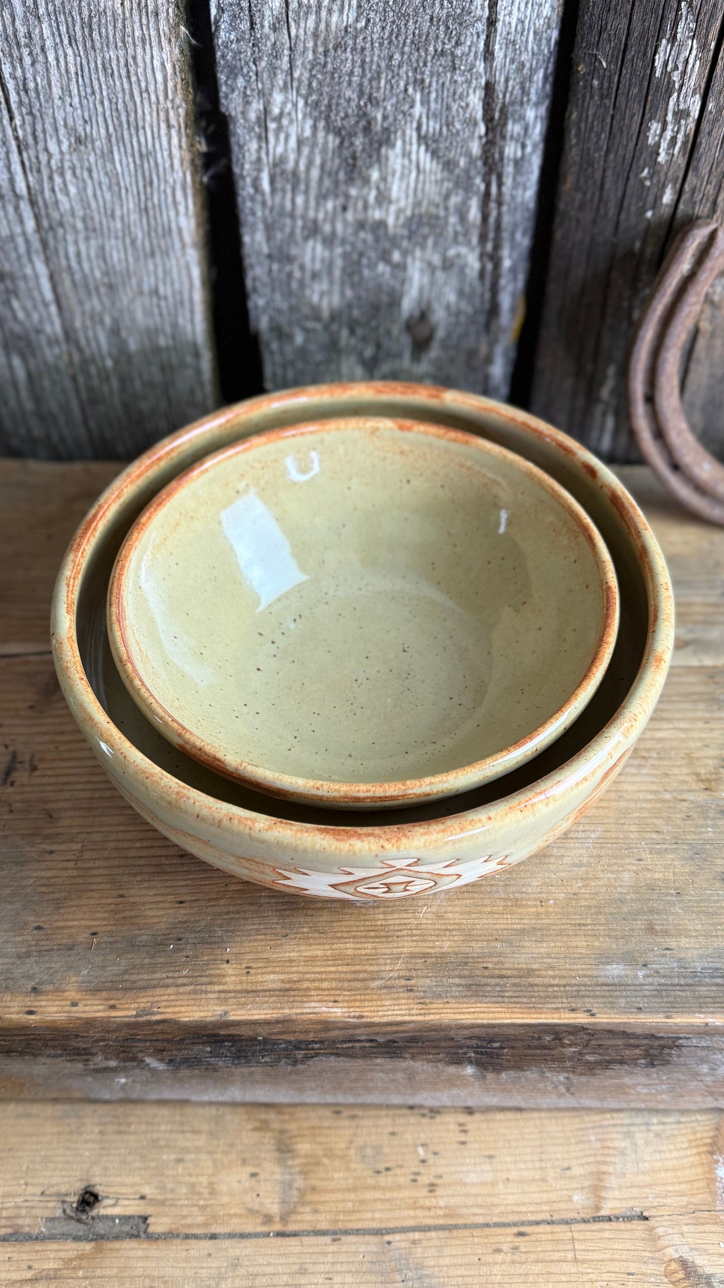 Girl Dinner Bowl/Plate Set of 2