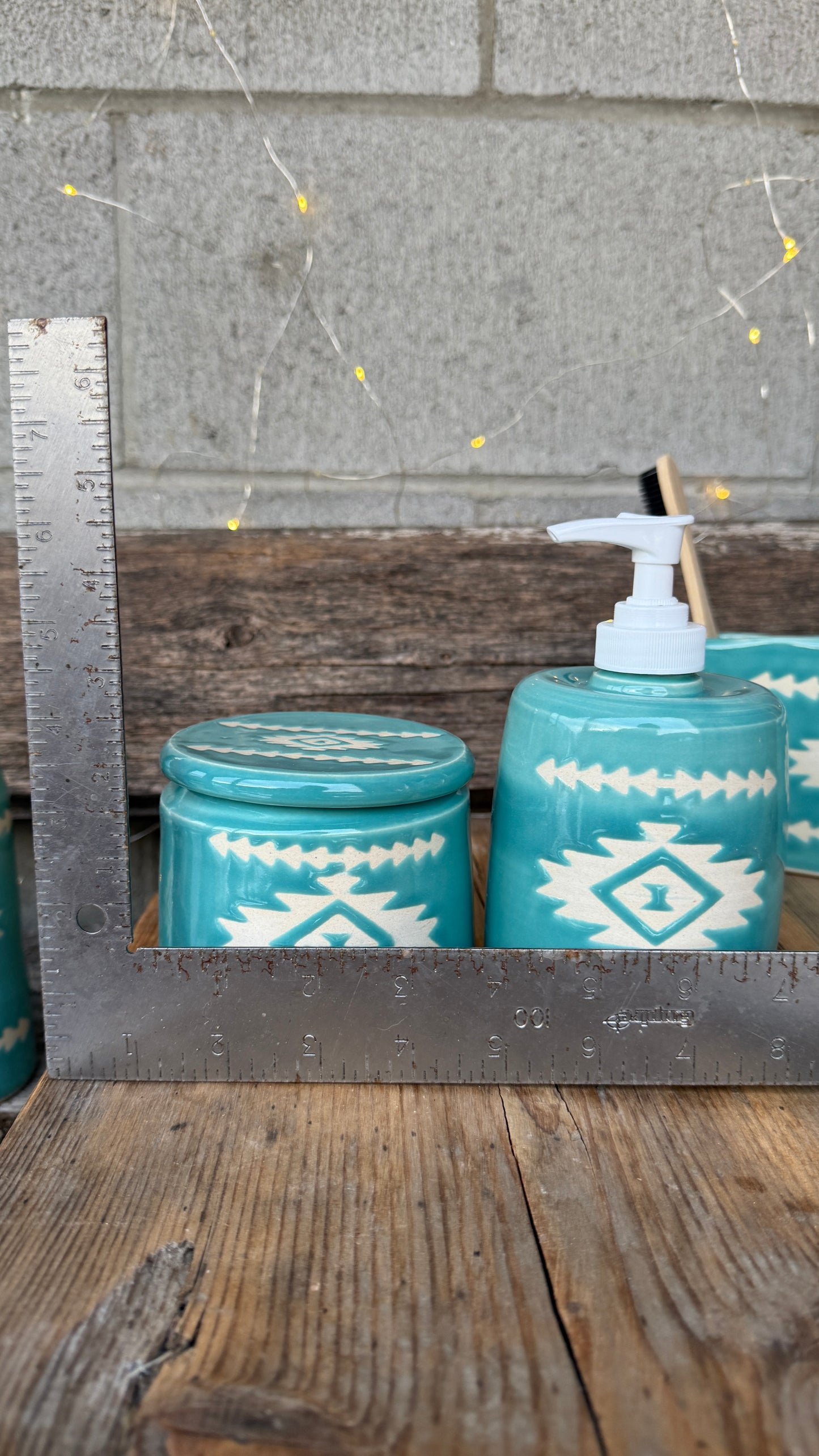 Southwestern Bathroom set of 3